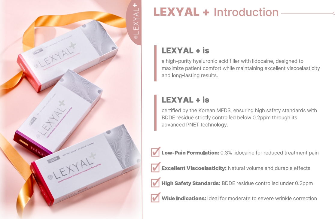 LEXYAL filler with lidocaine